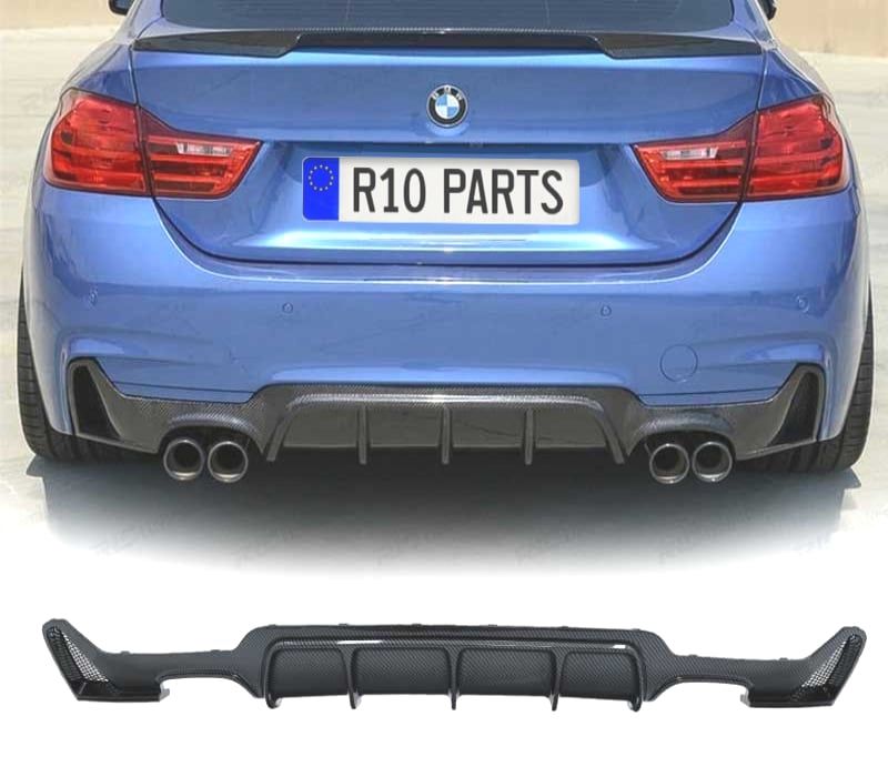 DIFUSOR BMW F32 F33 F36 LOOK M PERFORMANCE CARBONO