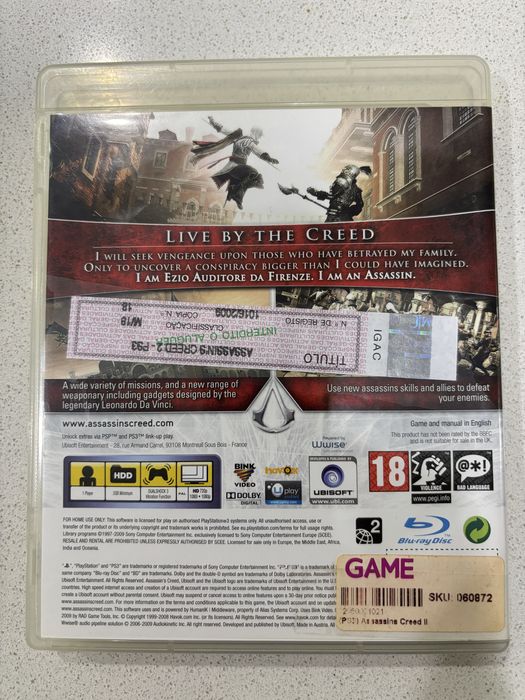 Assassin’s Creed II – PS3