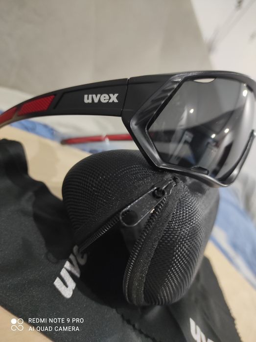 Nowe okulary sportowe Uvex premium edition