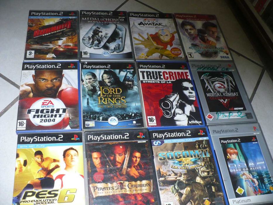 Pudełka do Gier na Ps2