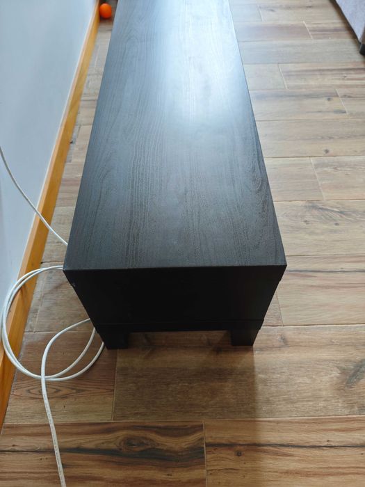 Móvel de TV IKEA LACK Preto / Castanho-Preto