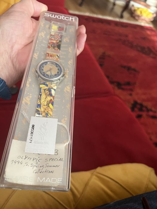 Swatch automatico comemorativo