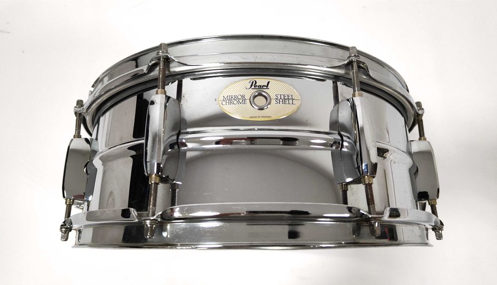 Werbel Pearl Mirror Chrome Steel Shell 14 x 5.5"- werbel stalowy