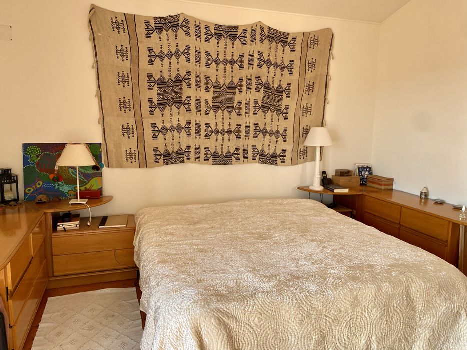 Tapecaria Tapete Berbere muito antigo em Lã