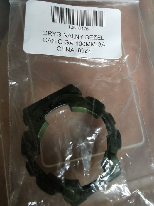 Casio G-Shock GA-100MM Bezel