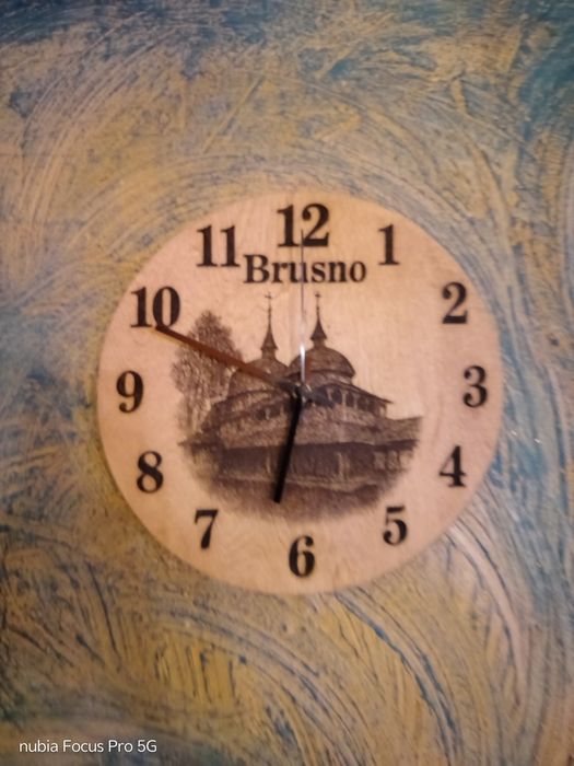 Zegar ścienny "Brusno" – Seria Świątynie Roztocza