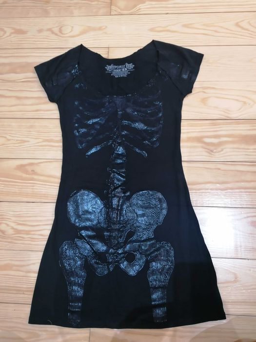 Vestidos kreepsville Tam S gótico punk rock alternativo ver descrição