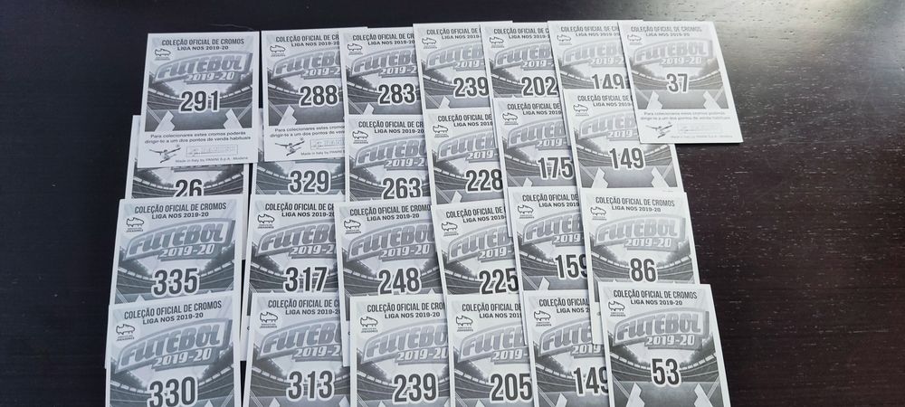 Cromos diversos liga portuguesa17-18/19-20/20-21 Panini