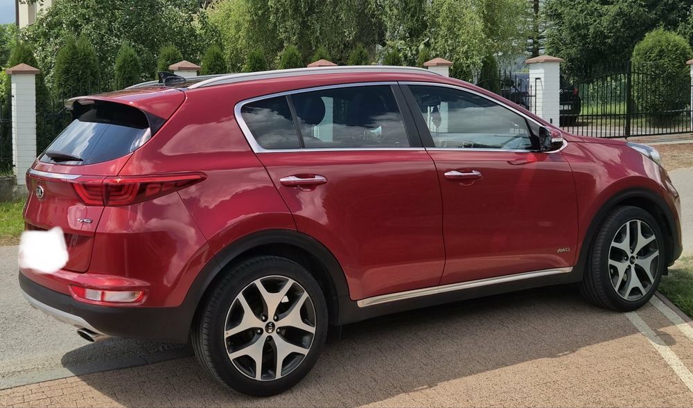 Kia Sportage IV gt-line 2016 bezwypadkowy