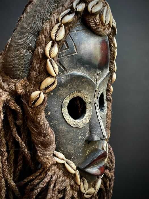 Máscara Tribal - Costa Marfim 1970 - Povo Dan