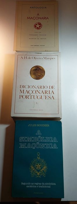 Livros da Maçonaria Portuguesa e Internacional | Ver descrição e fotos