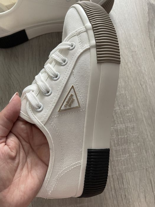 Nowe hitowe biale trampki 37/38 24 cm