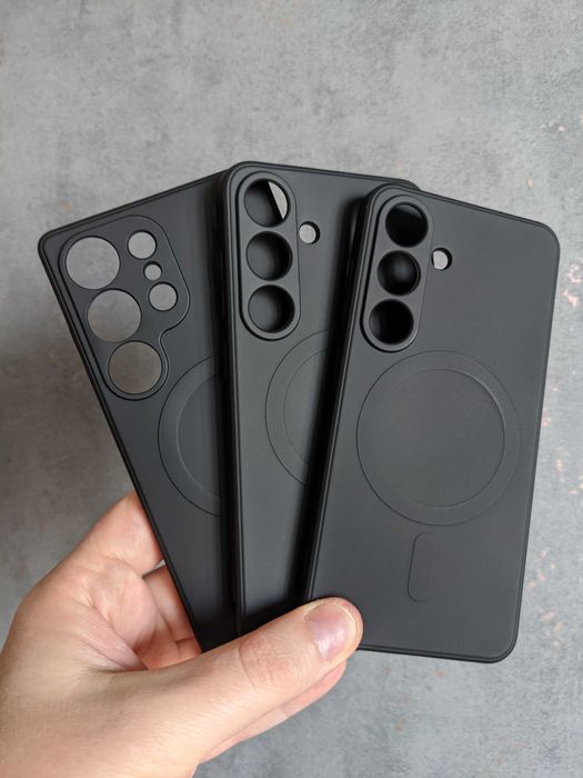 magsafe чохол чехол A 15 25 35 55 чорний на для samsung s25 ultra plus