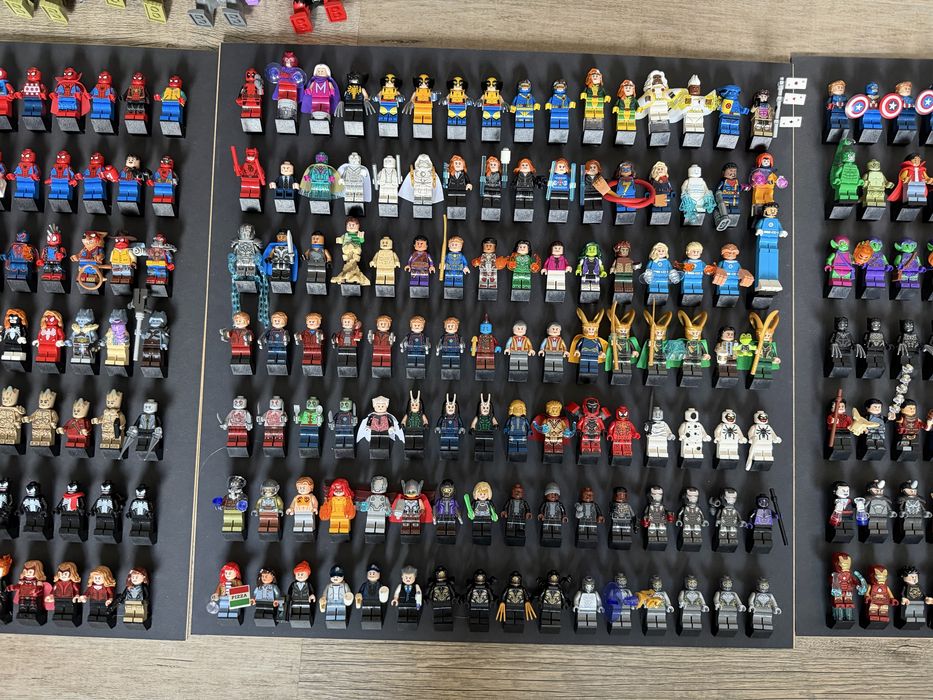 LEGO Marvel – kolekcja 359 minifigurek + ramki