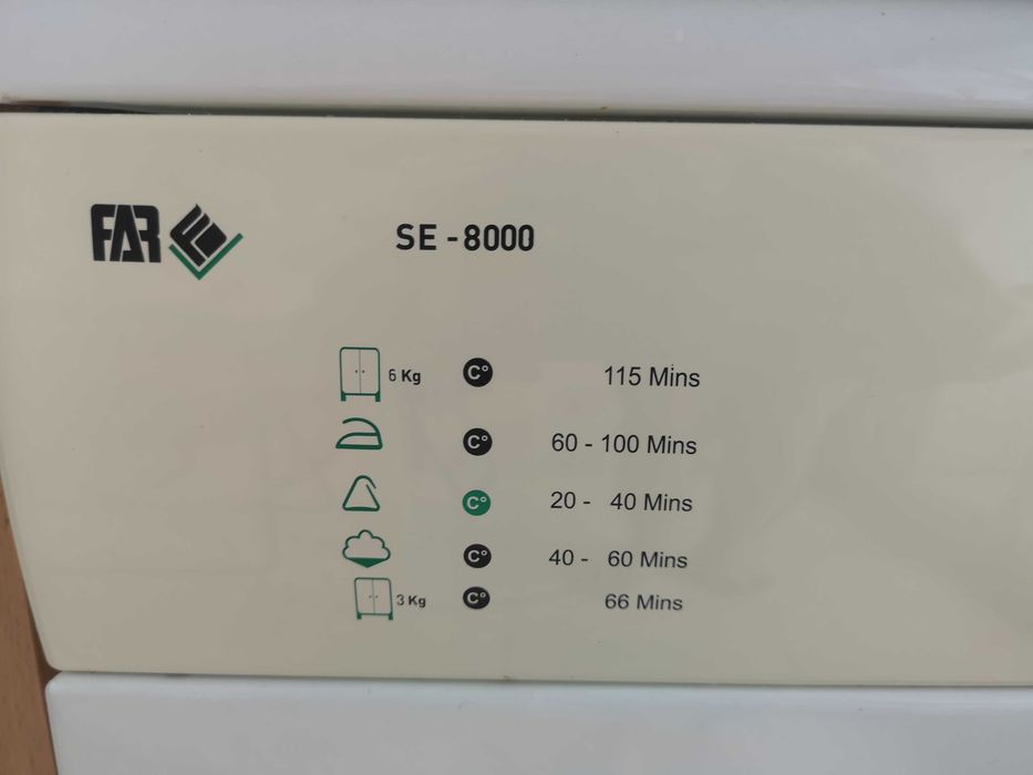 Máquina de Secar Roupa FAR SE-8000 6Kg