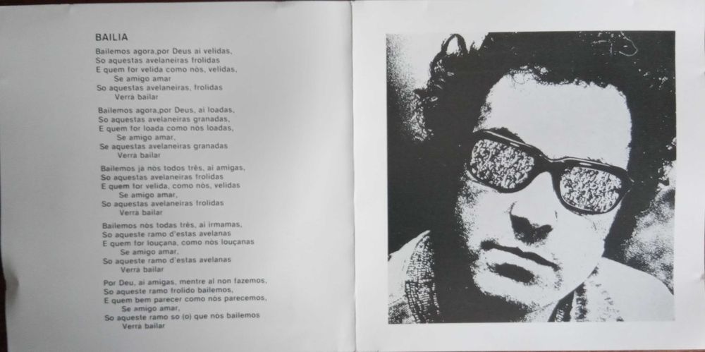 José Afonso	- - - - -		Contos Velhos, Rumos Novos	- - - - -	CD