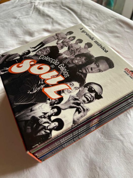 Colecção Génio do Soul Nova Completa com caixa arquivadora