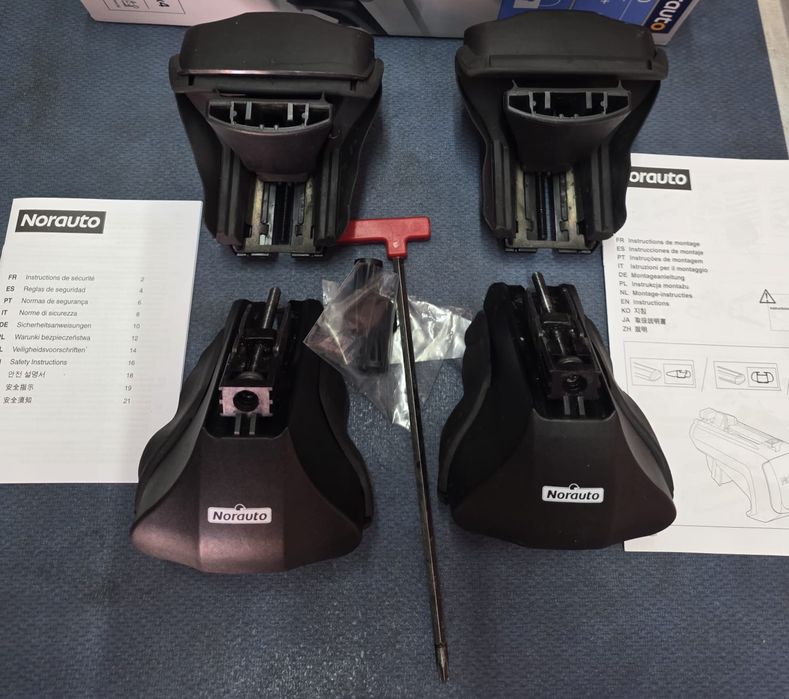Suporte barras de tejadilho - Norauto Nissan Qasqai 2021