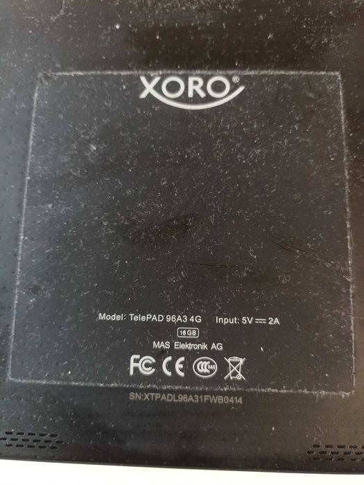Планшет MAS Elektronik AG, XORO, TelePAD 96A3, Німеччина