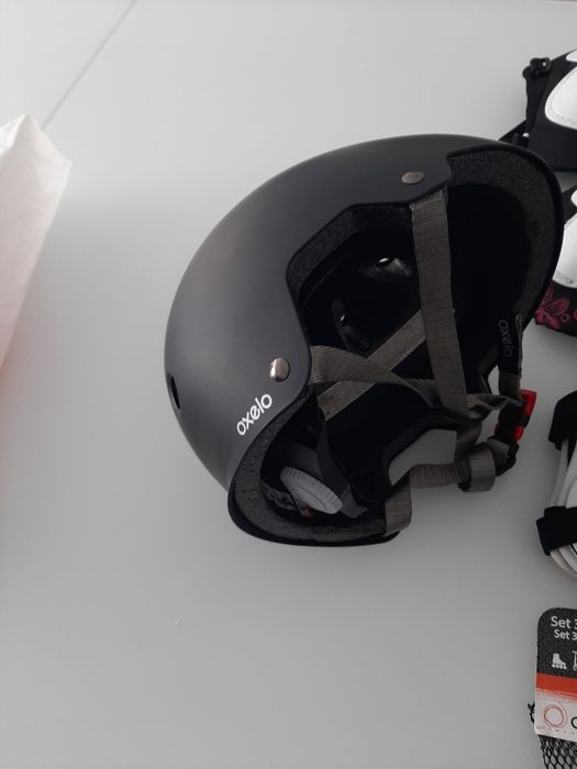 Capacete e Protetores para Patins/Skate/Trotinete/Bicicleta