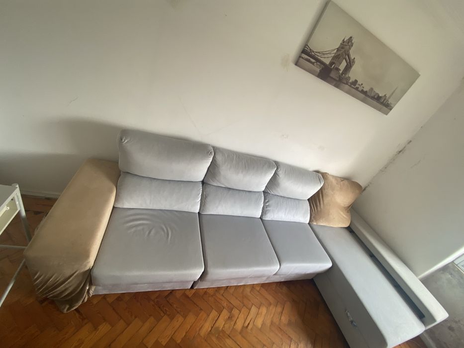 Sofa L ,  em otimo estado , com menos  de 1 ano de uso