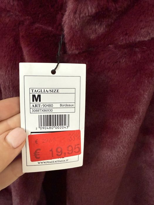 Еко шубка, нова, коротка. Рукав 3/4