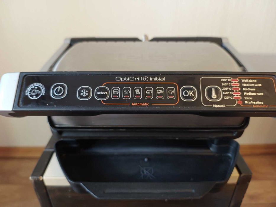 Гриль TEFAL OptiGrill + Initial GC706D34