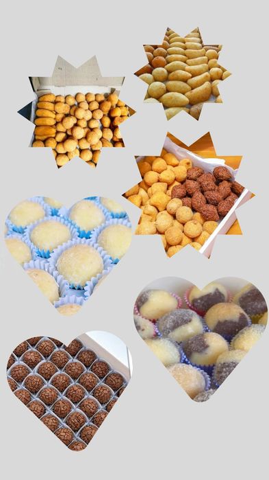 PROMOÇÃO Salgados Miniaturas/Festa Aniversário/Crianças/Brigadeiros/Festas /eventos