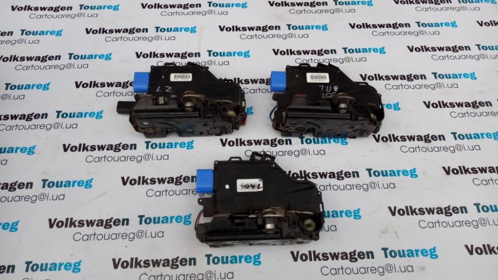Замок двери передней левой Vw Touareg 3D1837015AB \ 3D1837015AC