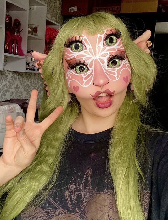 Maska cosplay Melanie Martinez Portals creature