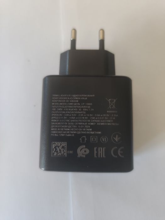 Carregador Wocoolsi 45W + Cabo carregamento rápido USB-C p/ telemóvel