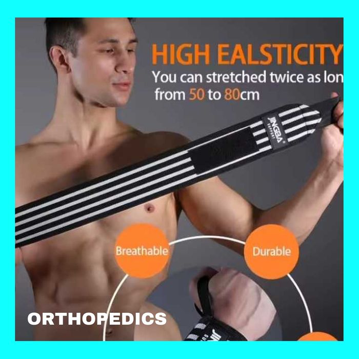 НАПУЛЬСНИК для тяжелой атлетики | бандаж на руку запястье - для спорта