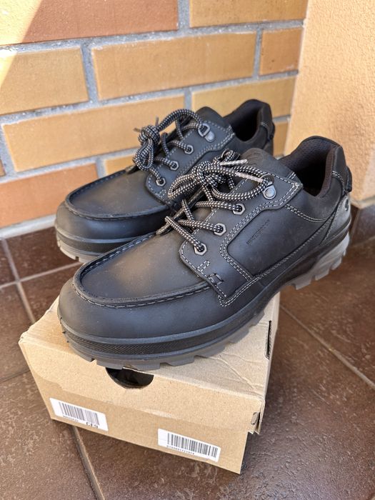 Nowe buty ECCO TRACK 43 Wodoodporne Skóra Naturalna z salonu marki
