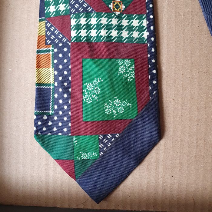 Krawat wzory jedwab (k-9)