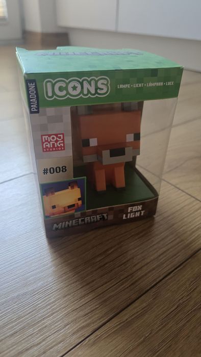 Lampka Minecraft Fox