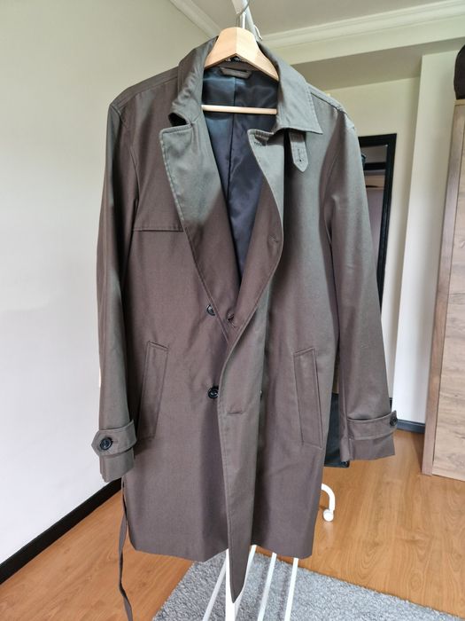 Gabardine verde Zara