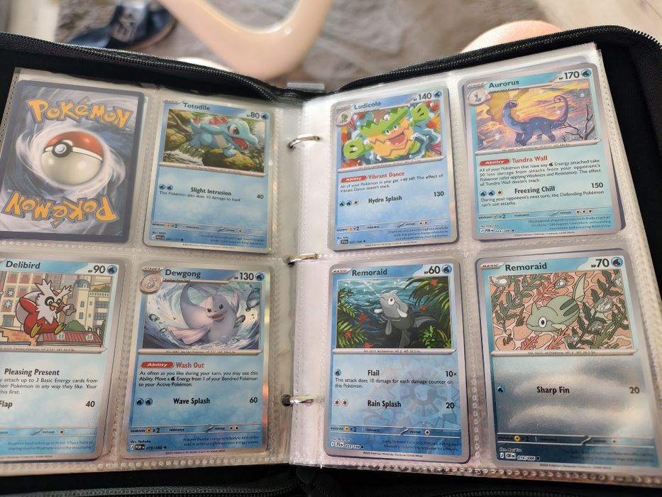 Duży zestaw kart pokemon TCG- oryginalne