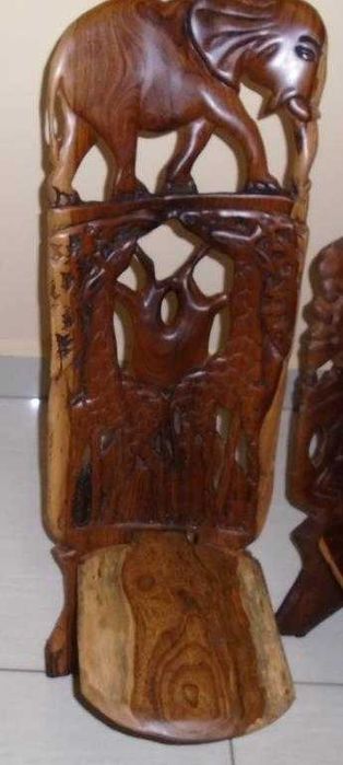 Cadeira artesanal africana (Malawi)