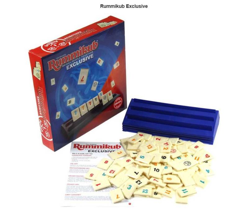 Gra Rummikub Exclusive - Original - UNIKAT
