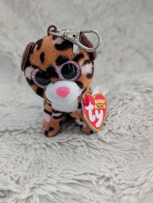 TY Beanie Boos Patches brelok clip lampart