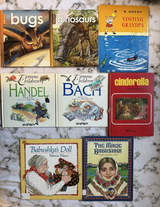 Комплект чудових рідкісних книг для дітей англійською