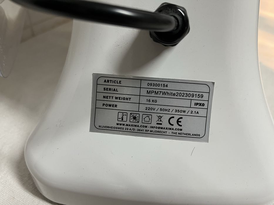 Amassadeira Planetária MAXIMA 7L