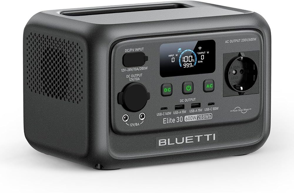 Зарядна станція BLUETTI Elite 30 V2 600W 288Wh