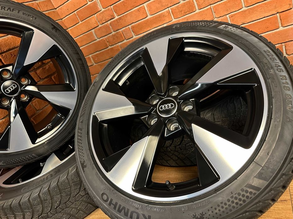 Koła Felgi 18 5x112 Audi A4 B8 B9 A6 C7 Oryginał Ładne ROTOR