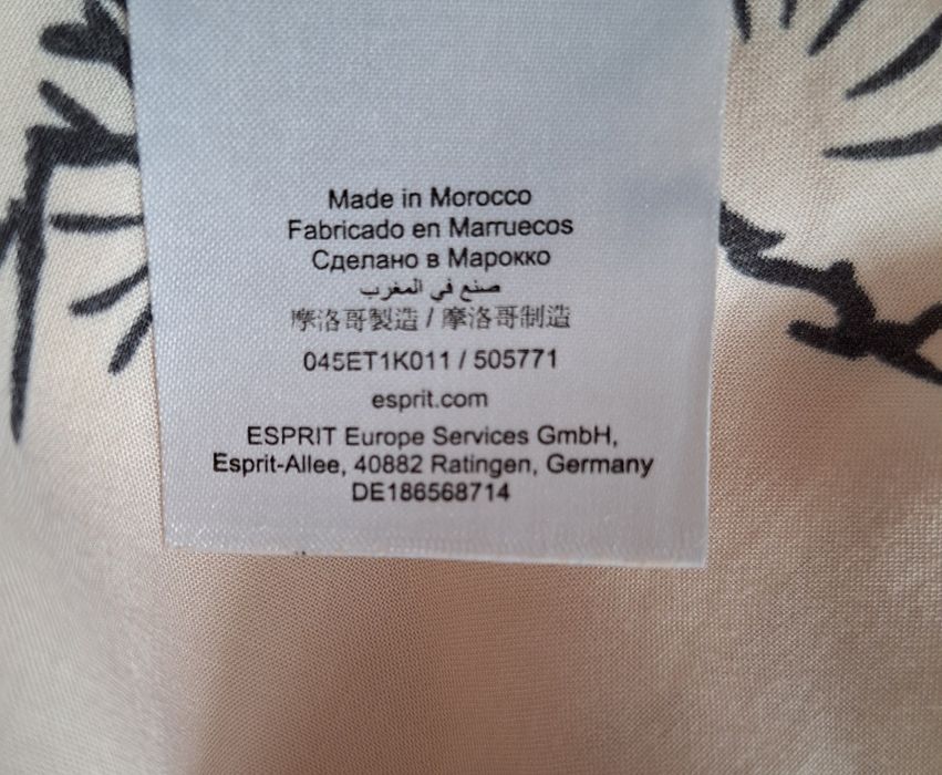 Esprit letnia bluzka z wiskozy M