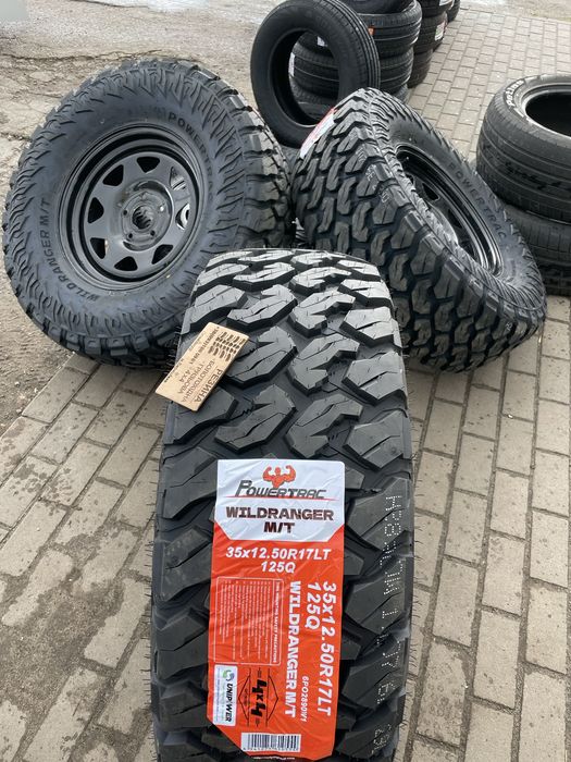 Комплект диски 5x127 R17 Jeep Wrangler 35/12,5 R17 MT