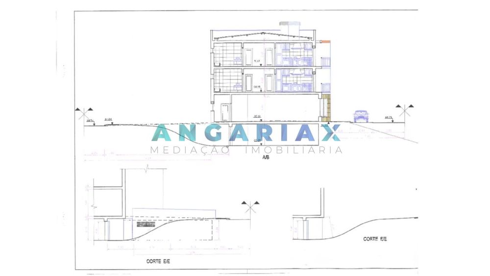 ANG354 - Terreno com projeto aprovado e Moradia T3 para Venda em Marin