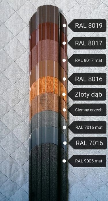 Sztachety metalowe