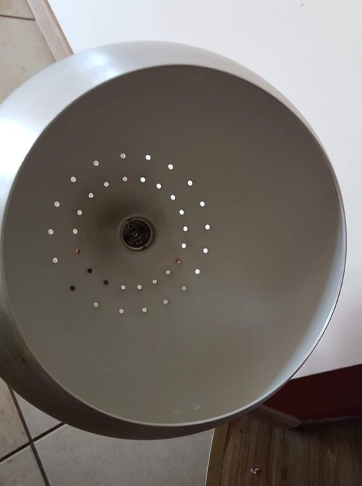Lampa sufitowa srebrna