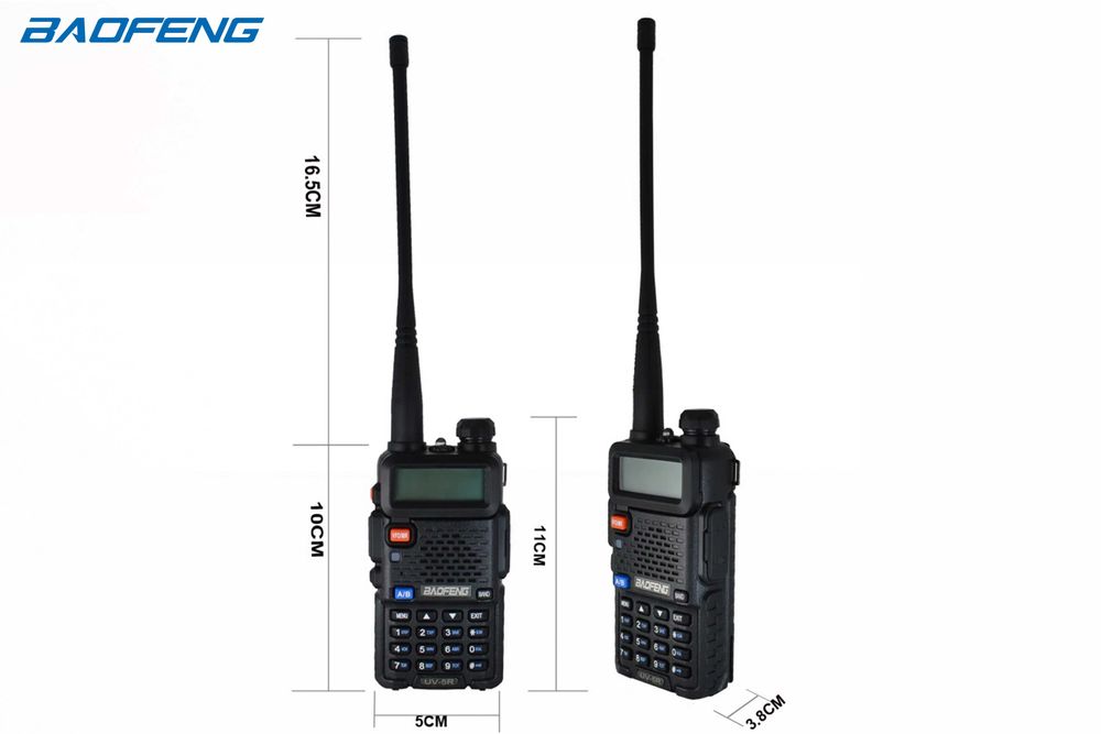 Rádio Baofeng UV-5R Banda Dupla VHF UHF 5wats